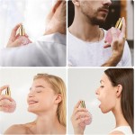 Segbeauty Travel Perfume Refillable Bottle, 2Pcs 100ml Perfume Spray Bottle Glass, Empty Perfume Atomiser, Refillable Perfume Portable Atomizer Bottle, Perfume Dispenser for Travel (Pink)