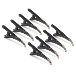 Segbeauty 8pcs Hair Clips Mouth Hairdressing Beak Sectioning Crocodile Mouth Salon Hairpins Hairstyling Tool