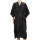 Segbeauty Salon Spa Kimono Robe Smock 43inch Long Massage Uniform_Black