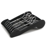 Segbeauty Salon Barber Holder Tray Peluqueria Hair Cutting Scissors Shears Storage Organizer Tray