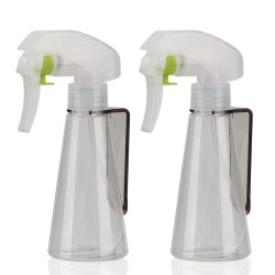 Segbeauty 2pcs 100ml Transparent Spray Bottles Super Fine Mist Watering Sprayer for Salon/Plants Flowers/Pets