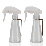 Segbeauty 2pcs 100ml Transparent Spray Bottles Super Fine Mist Watering Sprayer for Salon/Plants Flowers/Pets