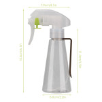 Segbeauty 2pcs 100ml Transparent Spray Bottles Super Fine Mist Watering Sprayer for Salon/Plants Flowers/Pets