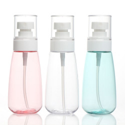 Segbeauty 3pcs 100ml/3.4oz Airless Fine Mist Spray Bottles Refillable Travel Containers For Salon Makeup