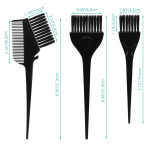 Segbeauty 7pcs Hair Color Brushes Feather Bristles on Hair Dye DIY/Professional Tint Brush Set for Bleached