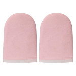 Segbeauty  Terry Cloth Gloves Booties Pink Spa Treatment Tanning Mitt Spa Tools