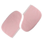 Segbeauty  Terry Cloth Gloves Booties Pink Spa Treatment Tanning Mitt Spa Tools