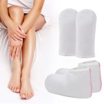 Segbeauty Paraffin Wax Bath Terry Cloth Gloves Booties Wax Care Insulated Cotton Mittens Heat Therapy Spa Treatment