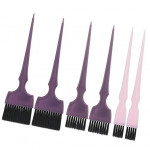 Segbeauty 6pcs Hair Dye Brush Tint Brush Set Hair Coloring Brushes Hairdressing Tinting Bleach Styling Color Set