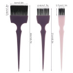 Segbeauty 6pcs Hair Dye Brush Tint Brush Set Hair Coloring Brushes Hairdressing Tinting Bleach Styling Color Set