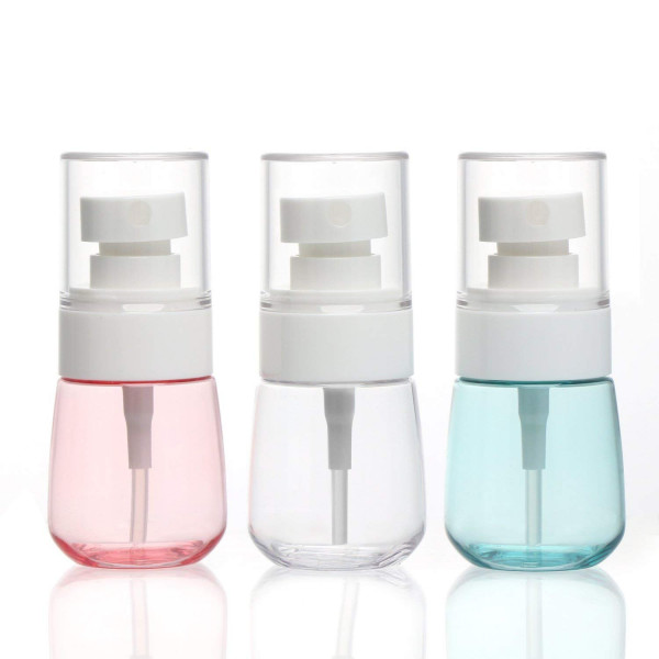 Segbeauty 3pcs 30ml/1oz Mini Airless Fine Mist Spray Bottle Empty Travel Make-up Containers