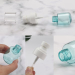 Segbeauty 3pcs 30ml/1oz Mini Airless Fine Mist Spray Bottle Empty Travel Make-up Containers