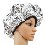 Segbeauty 6Pcs Salon Aluminum Foil Hair Cap Beauty Shower Cap for Long Thick Hair Home and Salon Uses