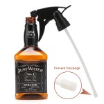 Segbeauty 2 Pack 600ml Hairdressing Whisky Squirt Spray Bottle Fine Mist Stream Adjustable Setting Refillable Sprayer