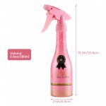 Segbeauty Adjustable Empty Spray Bottle 9.8oz/280ml Plastic Champagne Design Hairdresser Fine Mist Spray Bottle