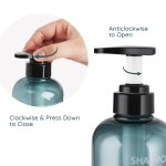 Segbeauty 3pcs 500ml Bathroom Shampoo Bottle Press Type Lotion Liquid Soap Dispenser Shower Gel Conditioner