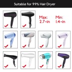 Segbeauty Universal Curly Hair Diffsuer Adaptable Gale Wind Mouth Cover Hairstylist Blow Dryer Diffuser Attachment