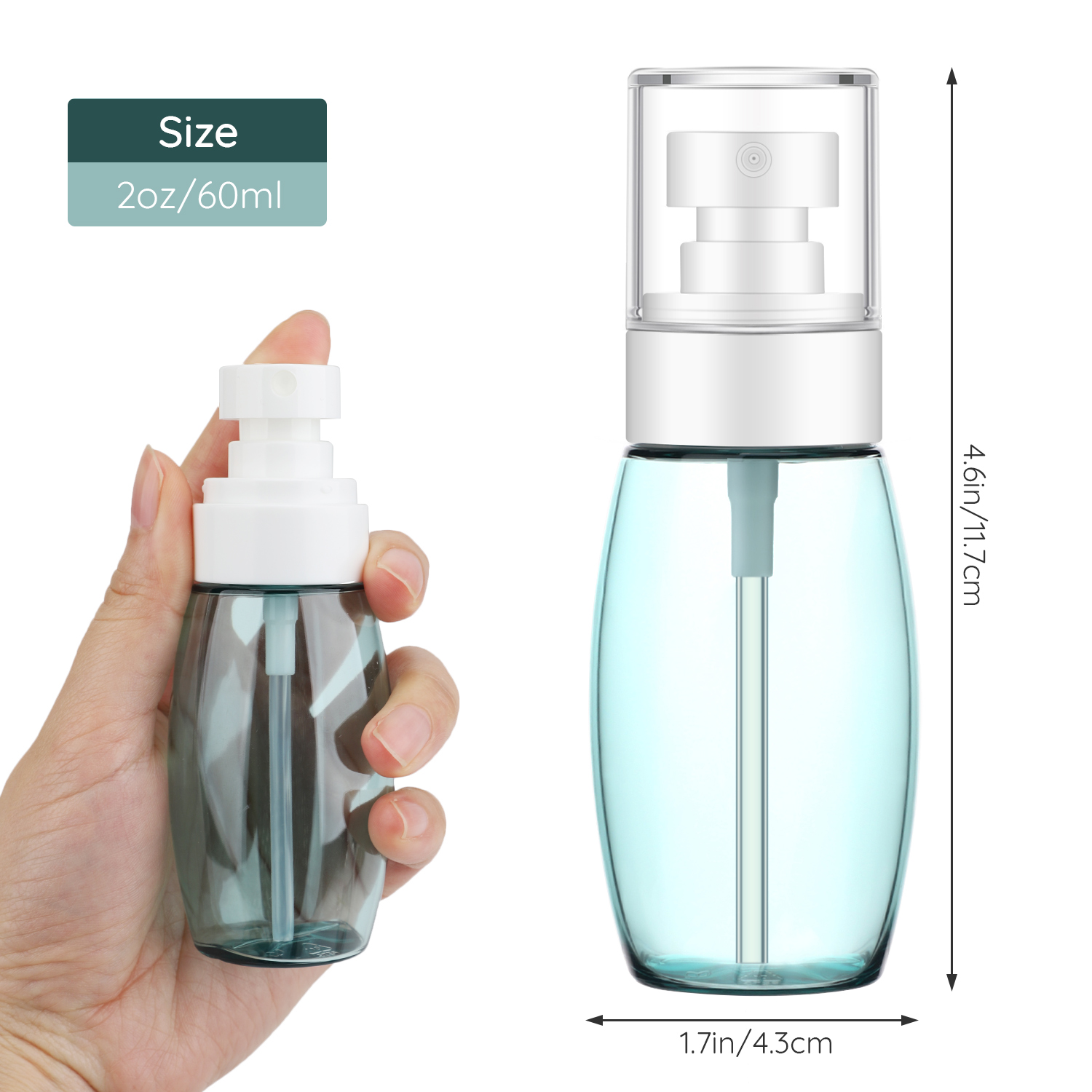 Refillable Airplane Containers Facial Sprayer