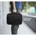 Segbeauty Barber Clipper Bag Hair Styling Canvas Travel Tool Case Hair Cutting Thinning Grooming Storage Organizer