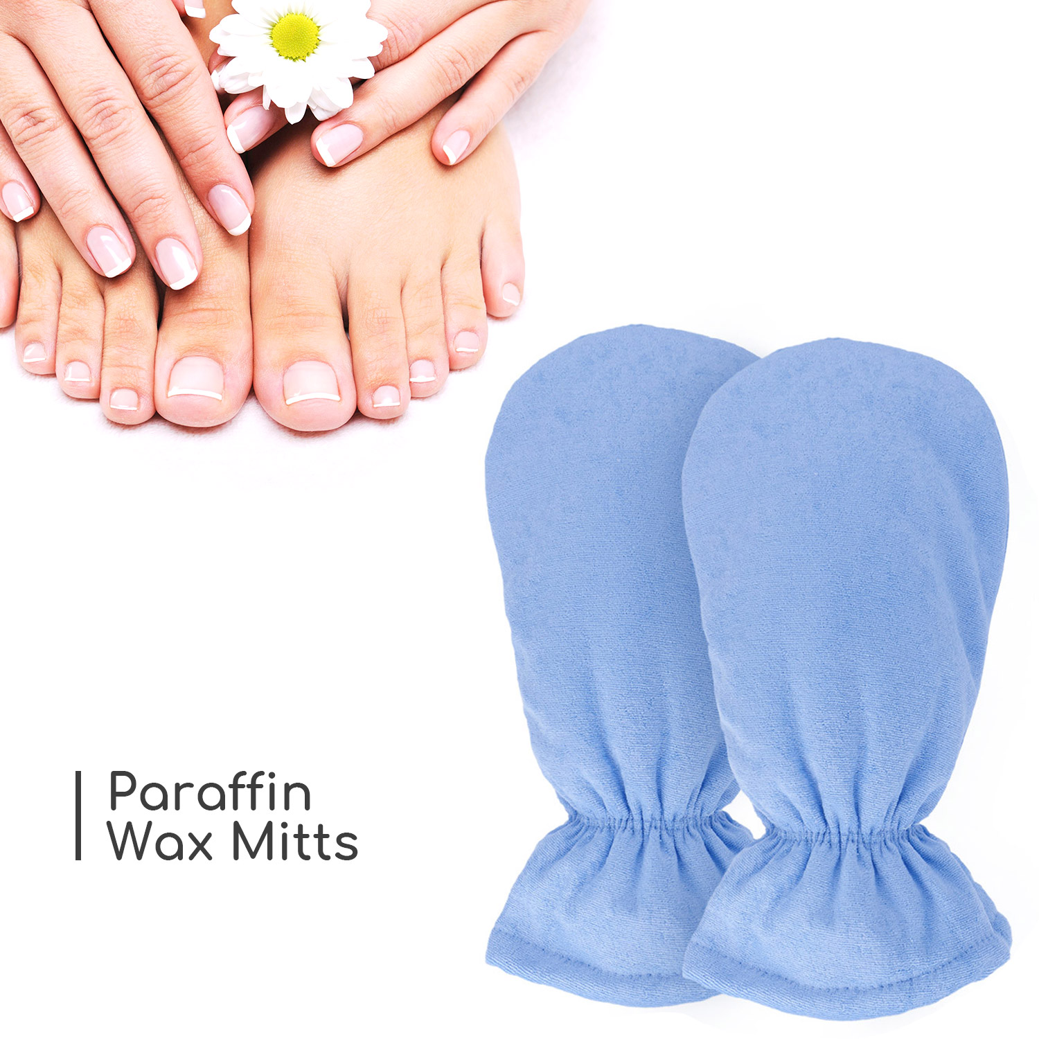 Paraffin Wax Mitts SPA Heated Hand Mittens