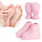 Segbeauty Pink Paraffin Wax Gloves Heated SPA Mittens Hand Foot Liners for Hot Wax Hand Therapy Thermal Treatment