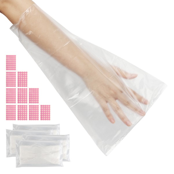 Segbeauty 400 Counts Paraffin Wax Bags for Hands and Feet Plastic Paraffin Wax Liners Therapy Wax Refill Socks and Gloves