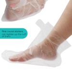 Segbeauty 400pcs Thinner Paraffin Wax Therabath Liners Foot Spa Paraffin Bags Plastic Mitts Socks Hot Wax Therapy Treatment