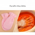 Segbeauty Paraffin Wax Mittens Larger Paraffin Heated Hand SPA Mittens for Hot Wax Hand Therapy