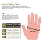 Segbeauty 20 Counts Thicken Hair Dye Gloves Black Reusable Hair Color Gloves Salon Rubber Gloves Hair Coloring Highlighting Accessories