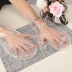 Segbeauty 200 Counts Hands Paraffin Wax Liners Extra Large XL Plastic Paraffin Wax Mittens Therapy Wax Refill Gloves Hand Heat SPA Bags