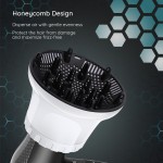 Segbeauty Universal Curly Hair Diffsuer Adaptable Gale Wind Mouth Cover Hairstylist Blow Dryer Diffuser Attachment