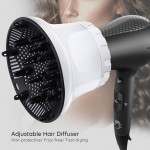 Segbeauty Universal Curly Hair Diffsuer Adaptable Gale Wind Mouth Cover Hairstylist Blow Dryer Diffuser Attachment