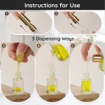 Segbeauty 20pcs 0.1oz Mini Perfume Bottle Travel, Glass Perfume Atomizer Travel Cologne Sprayer, 3ml Cologne Refillable Spray Bottle with Refill kit, Bulk Fine Mist Small Atomizer Sprayer with Pump