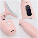 Segbeauty LED Light Therapy Massage Device for Skin Tightening, 4-in-1 Cosmetic Skin Treatment Beauty Massager for Face and Neck, Anti-Aging Skin Care Massage Device, Vibration Technologies Face Tool for Daily Skin Care Routine